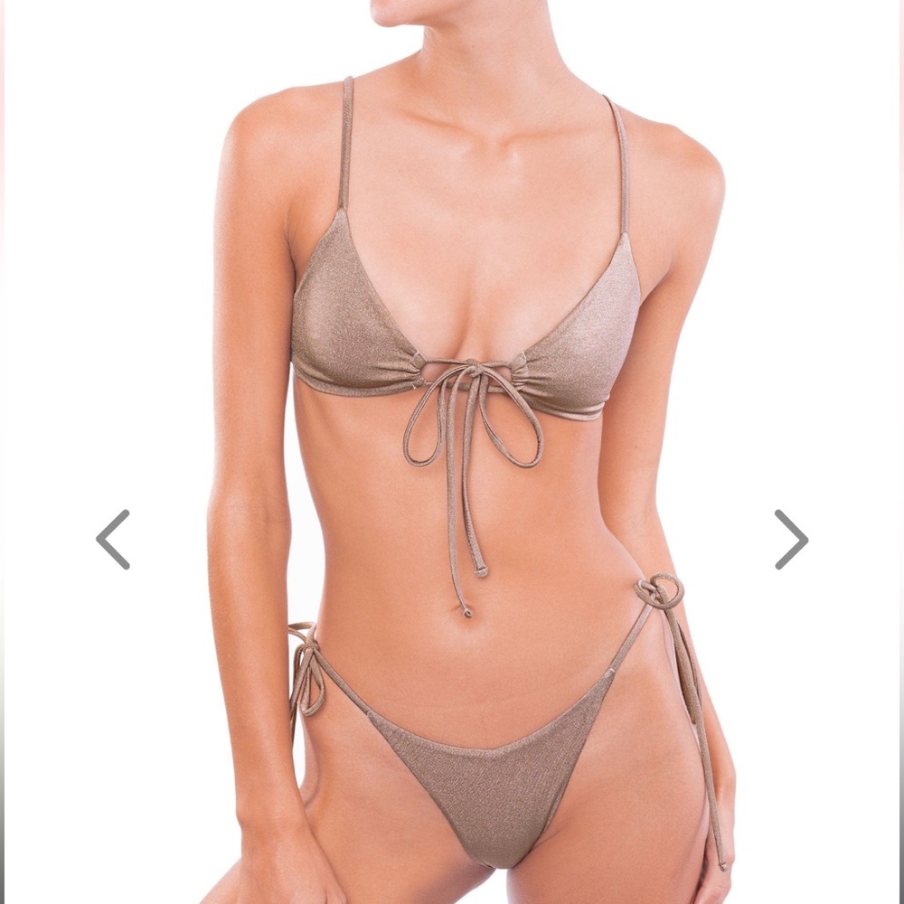 OneOne Swim Suit Top (M) & Bottom (S)